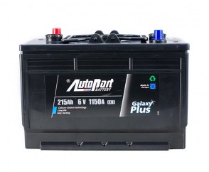 Аккумулятор AutoPart Galaxy Plus 3СТ-215 ампер 1150А